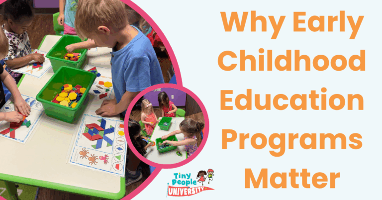 why early childhood edu programs matter