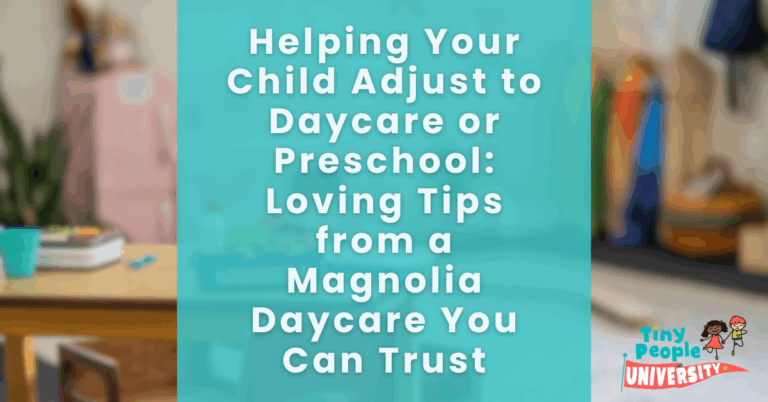 how to help your child adjust to daycare