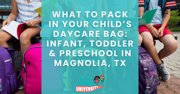what to pack for daycare in magnolia
